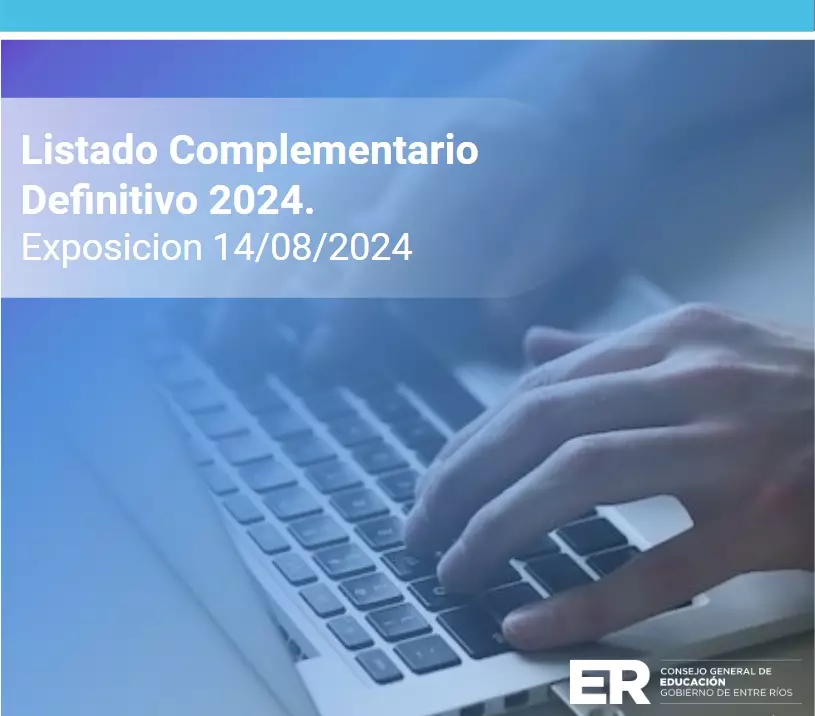 LISTADO COMPLEMENTARIO ACTUALIZADO 08/2024